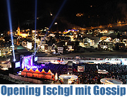 Österreich / Tirol: Saisonauftakt Wintersaison 2010/11 in Ischgl. Gossip mit Frontfrau Beth Ditto begeisterte 20.000 Fans beim Top of The Mountain Opening Concert 27.11.2010  (Foto. Ischgl)